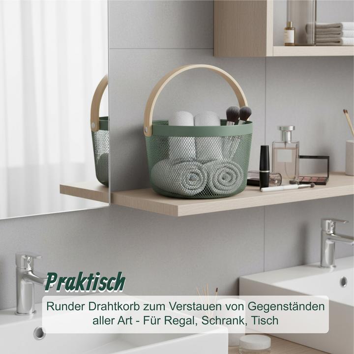 Produktbild Relaxdays Drahtkorb (27.50 cm, 1x)