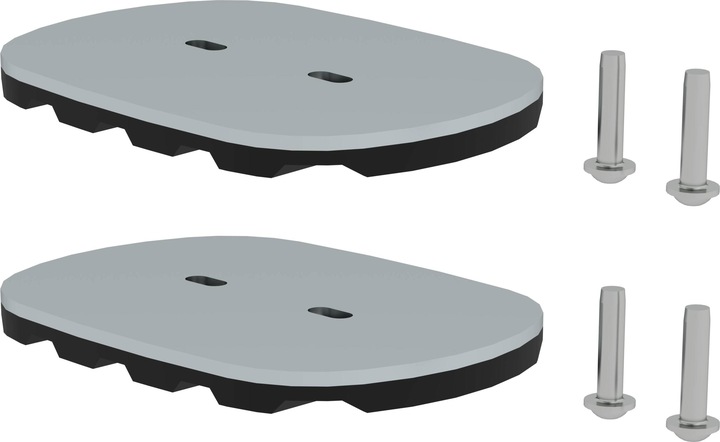 Actual product image Munk Günzburger nivello foot plate for gratings 126 x 89 mm