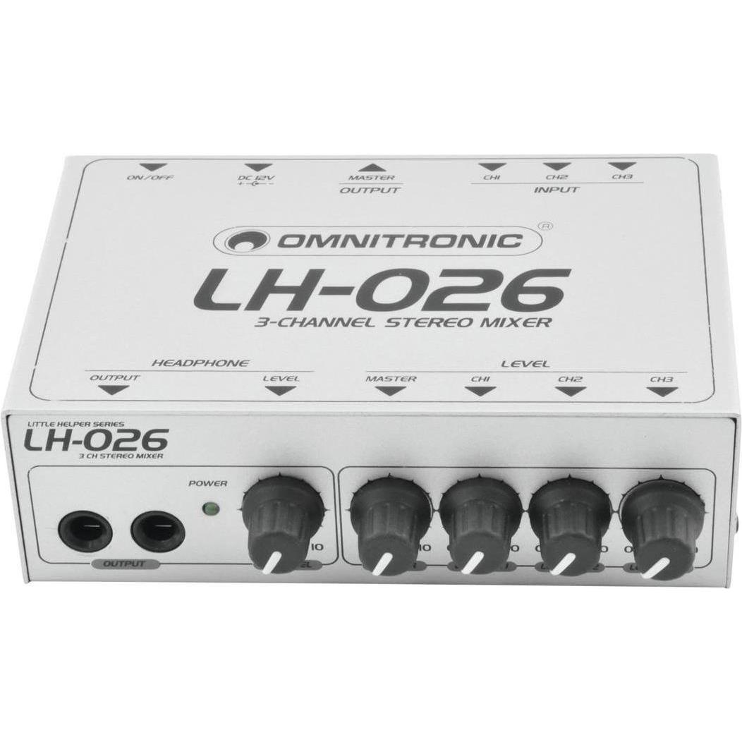 Thumbnail - Omnitronic LH-026 3, Effektgerät, Grau, Schwarz
