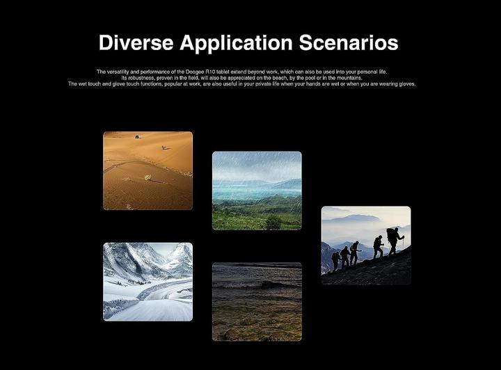 Produktbild Doogee R10 -tabletti, 128/8 Gt, hopea (4G, 10.30", 128 GB, Silber)