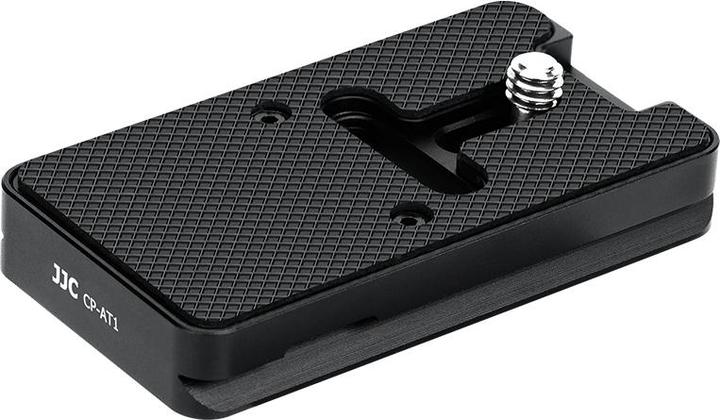 Produktbild JJC CP AT1 Arca Swiss Quick Release Plate with AirTag slot (Stativ Schnellwechselplatte)