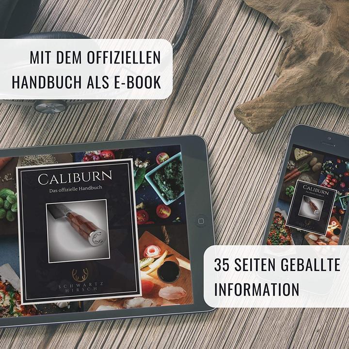 Produktbild Schwartzhirsch Damastmesser