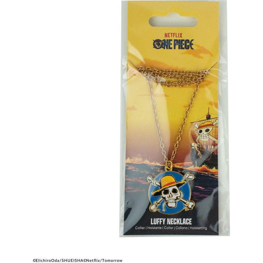 Thumbnail - Cinereplicas, Halsschmuck, One Piece Halskette & Anhänger Luffy