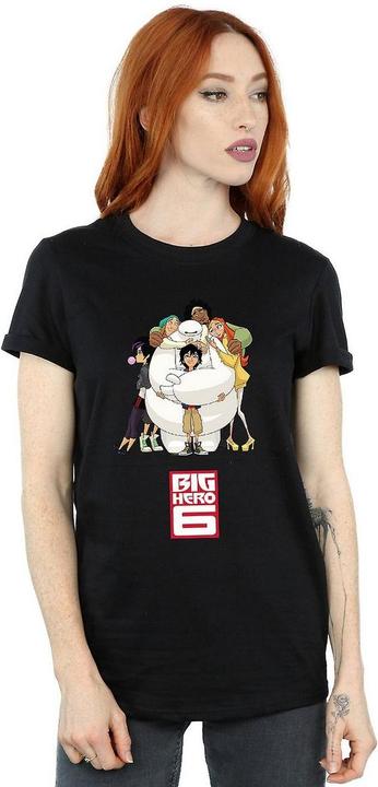 Actual product image Universal Textiles Womens/Ladies Baymax Hug Cotton Boyfriend T-Shirt (M)