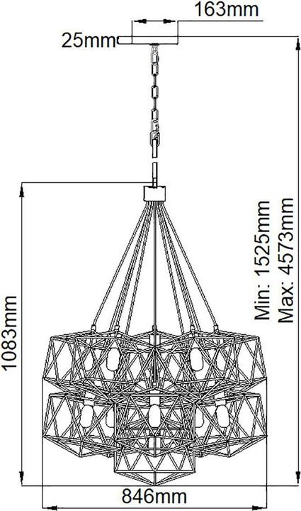 Actual product image Hinkley Astrid (E27)