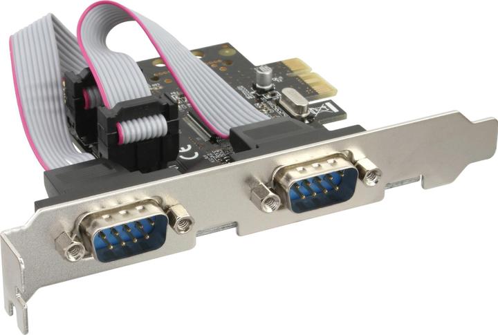 Produktbild InLine Schnittstellenkarte 2x Seriell 9-pol PCIe PCI-Express