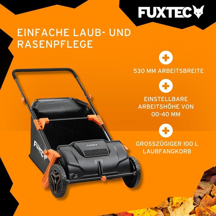 Actual product image Fuxtec Laubsammler FX-LS52