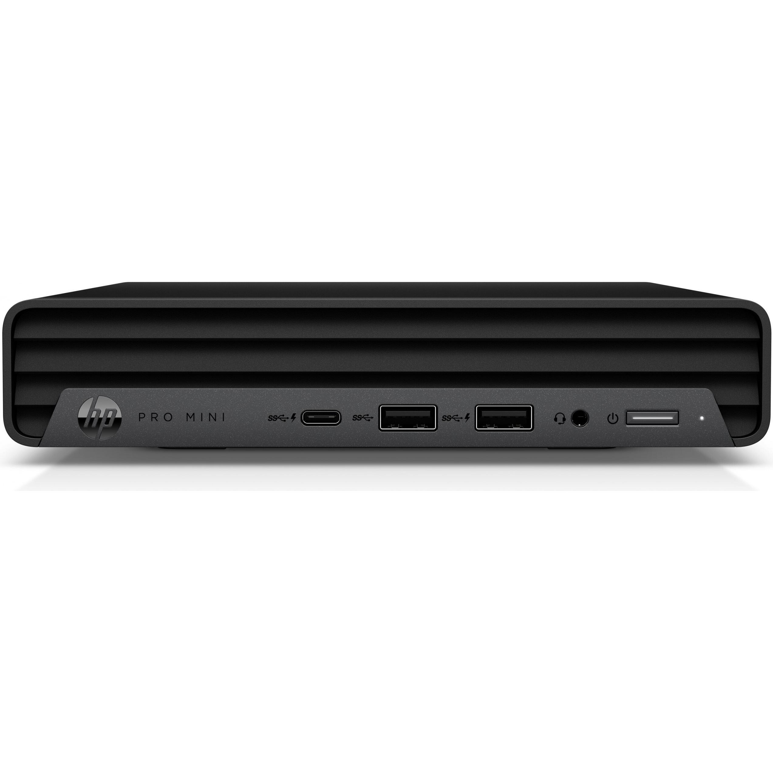 HP ProDesk 400 G9 (256 GB, 8 GB, Intel Core i3-12100T), PC, Schwarz, Grau
