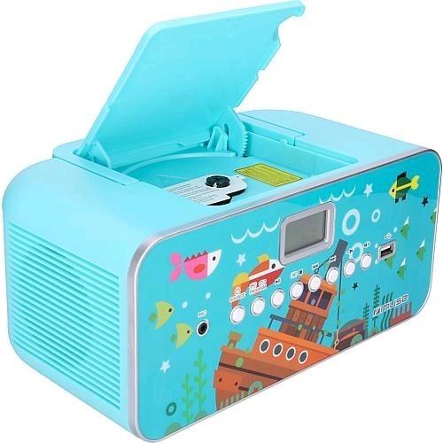 Produktbild Muse M29KB Kinder CD-Player CD, UKW, USB Inkl. Mikrofon (FM, MW, PLL)