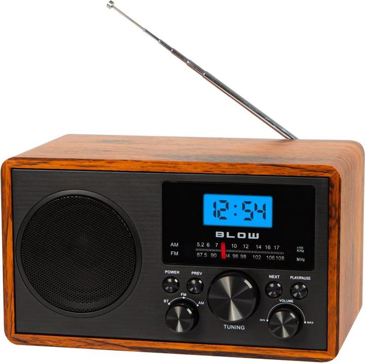 Blow Analogue radio RA9 V.2 AM/FM (AM, FM, Bluetooth)