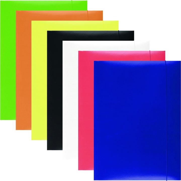 Actual product image Office Products folder, cardboard, a4, 300g/m2, 3 flaps, assorted colours (A4)