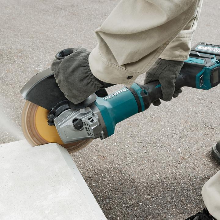 Actual product image Makita XGT GA038GT201 Battery Angle Grinder 40VMAX (230 mm)