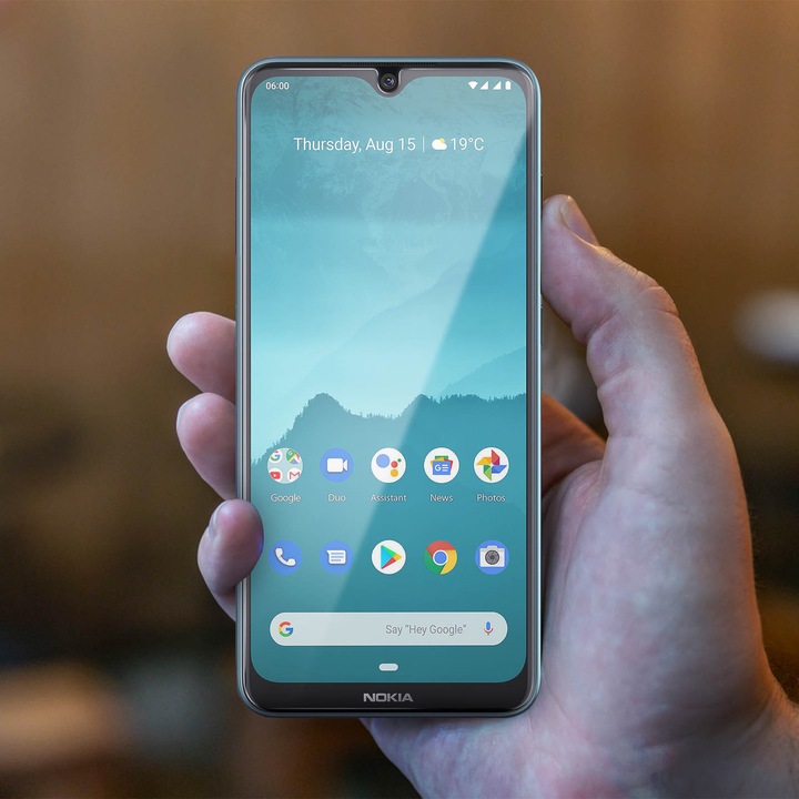 Produktbild Avizar Kristallklare Folie, Glas-Displayschutz (1 Stück, Nokia 6.2)