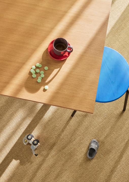 Image du produit Hübsch Geo Dining Table Natural (110 x 110 x 75 cm)