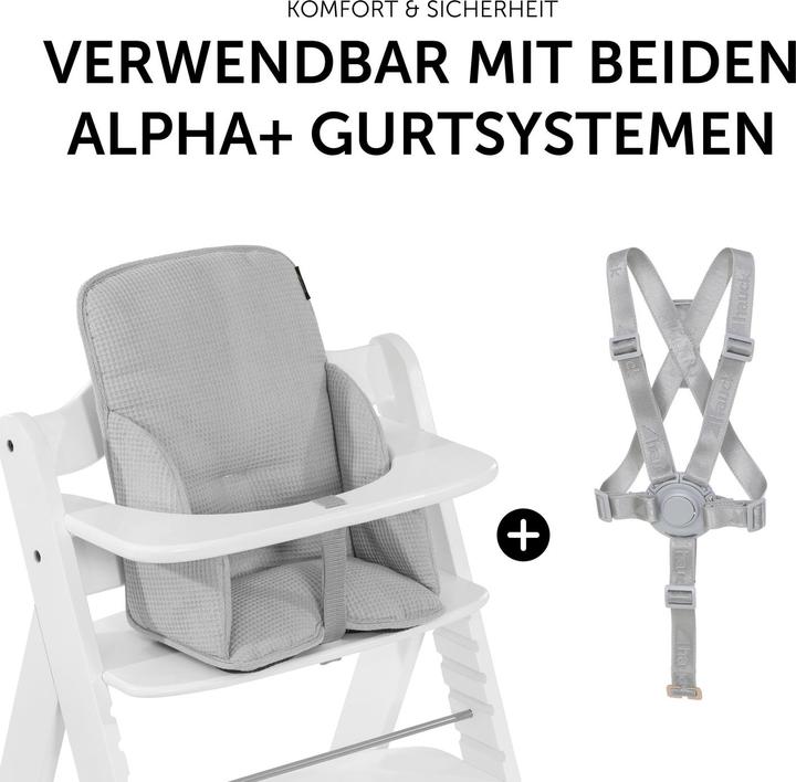 Produktbild Hauck Alpha Cosy Select Waffle Pique Grey