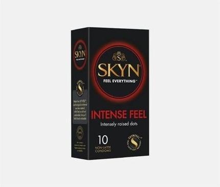 Productafbeelding Bijoux Indiscrets Textuurcondoom met golvend design van Intense Feel, 10 stuks (10 Pcs.)