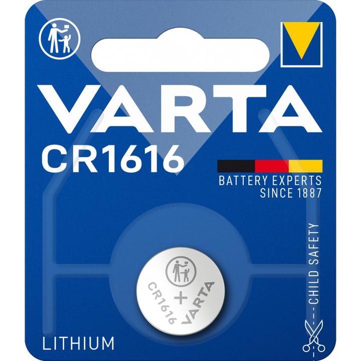 Produktbild Varta Electronics CR1616 (1 Stk., CR1616, 55 mAh)
