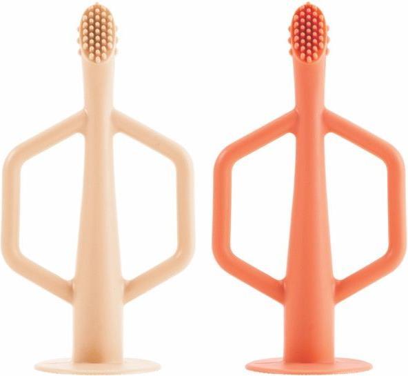 Actual product image Tiny Love Silicone toothbrush pack 2 (Soft, 2x)
