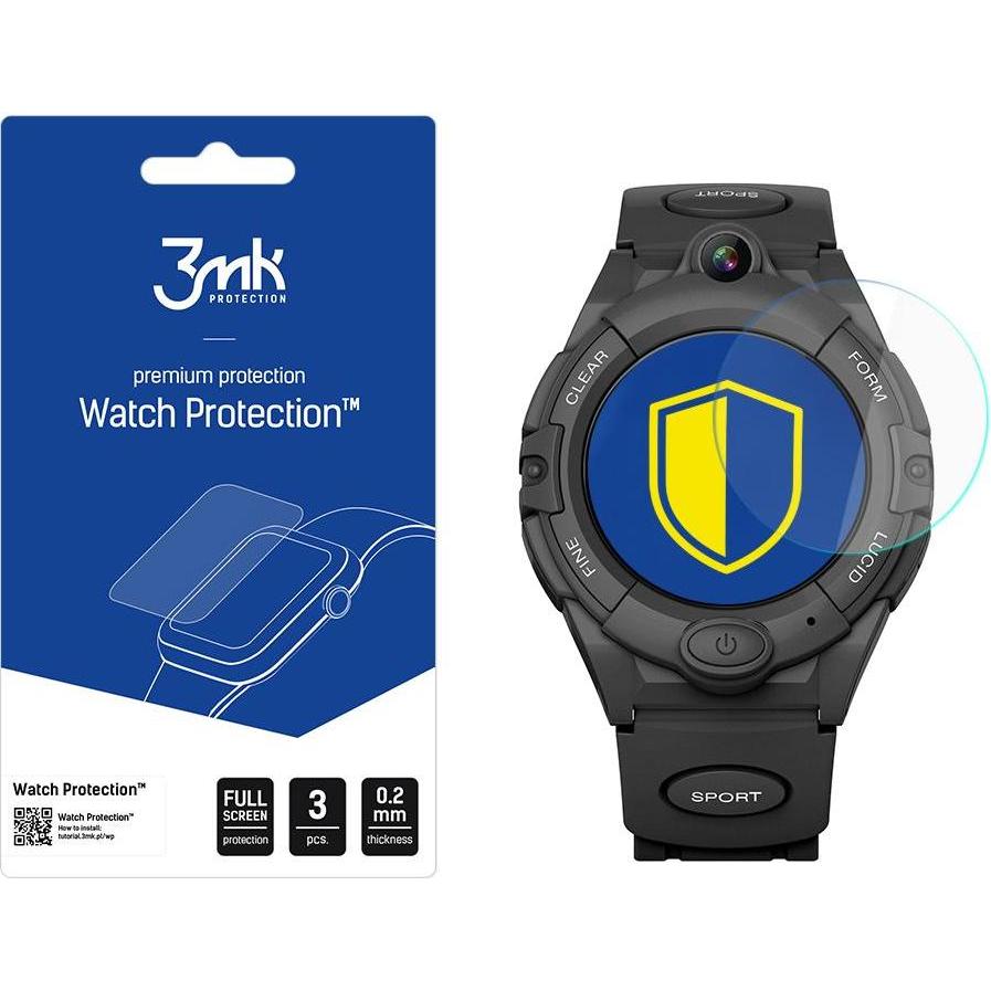 3MK Bemi Sport - Watch Protection™ v. FlexibleGlass Lite, Smartwatch Zubehör, Transparent