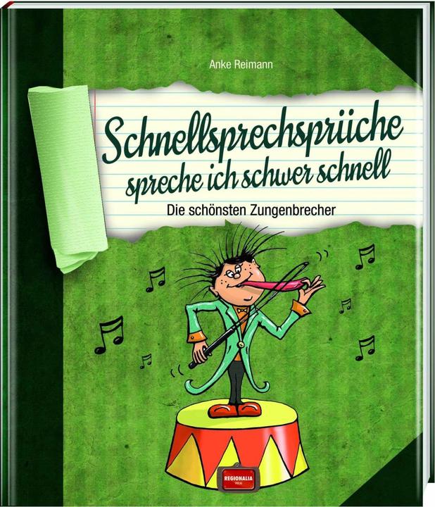 Produktbild Schnellsprechsprüche spreche ich schwer schnell (Deutsch, Anke Reimann, 2024)