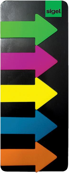 Sigel Marqueur adhésif - Grande Flèche (137 x 55 mm)