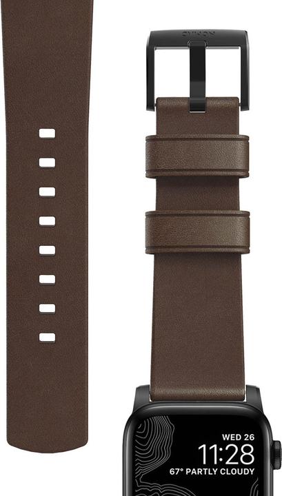 Image du produit Nomad Sangle de connexion moderne (44 mm, Acier inoxydable, Cuir)