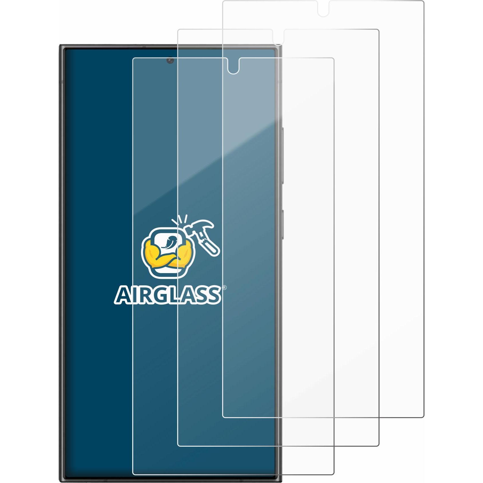 Thumbnail - BROTECT AirGlass Panzerglasfolie (6 Stück, Samsung Galaxy S24 Ultra), Smartphone Schutzfolie, Transparent