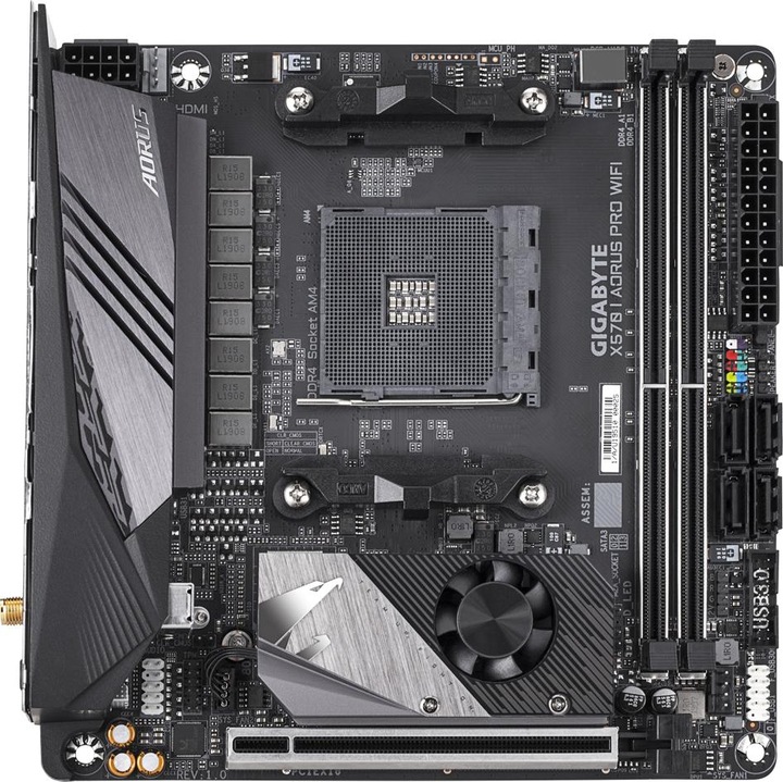 Gigabyte X570 I Aorus Pro WIFI (AM4, AMD X570, Mini-ITX)
