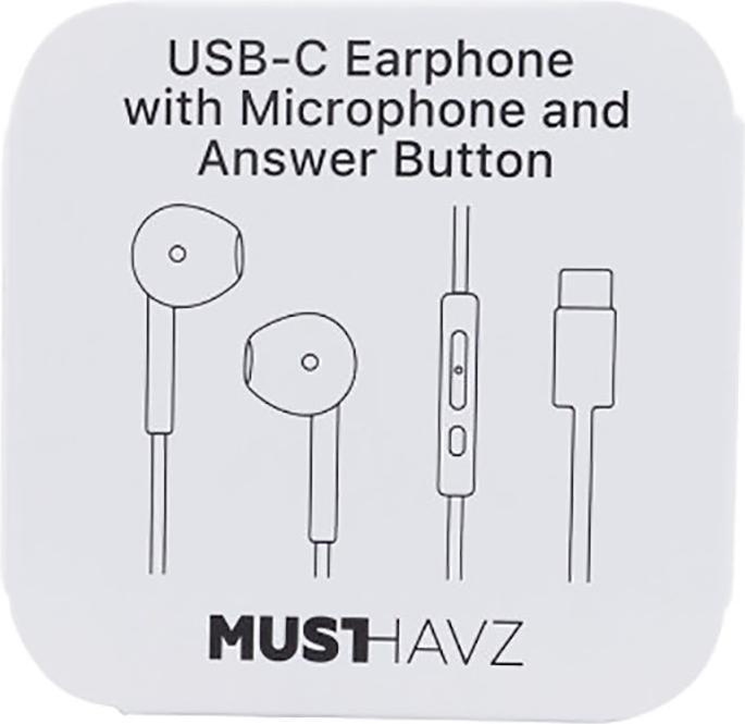 Produktbild Musthavz USB-C Kopfhörer mit Mikro (Kabelgebunden)