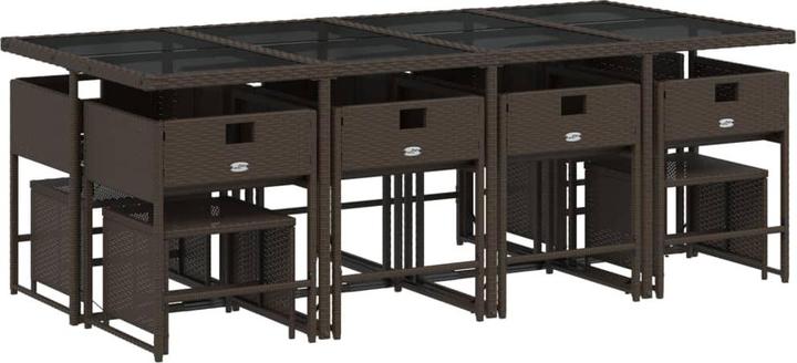 Produktbild vidaXL Garten Essgruppe (220 x 106 x 73 cm)