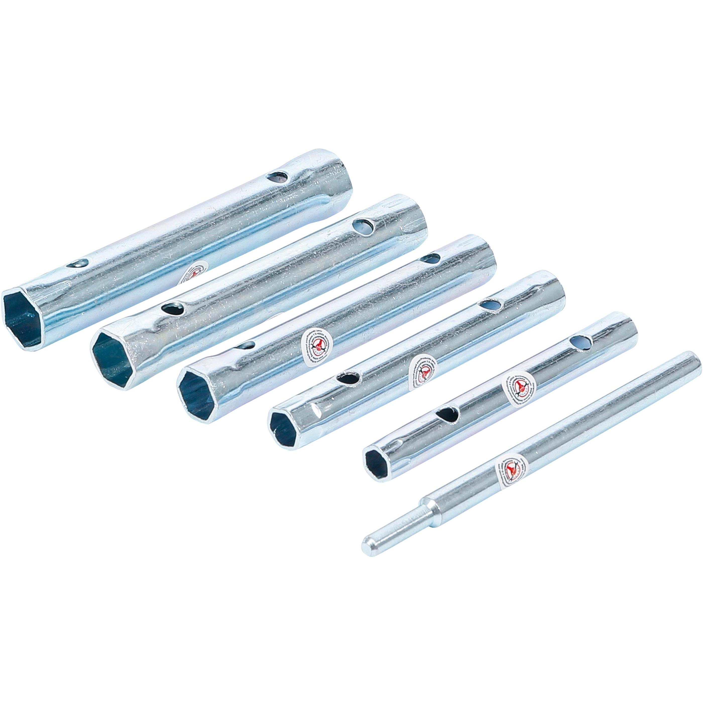 BGS, Schraubenschlüssel, Rohrsteckschlüssel-Satz (8 mm, 10 mm, 12 mm, 14 mm, 16 mm)