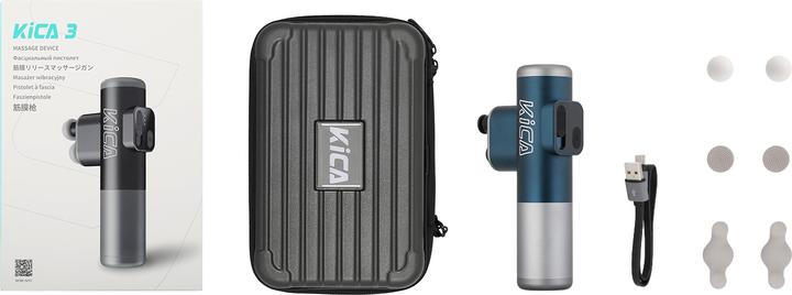 Immagine prodotto FeiYu Tech FeiyuTech Massaggiatore a vibrazione KiCA 3 Grigio (3 Passi, 1200 min)