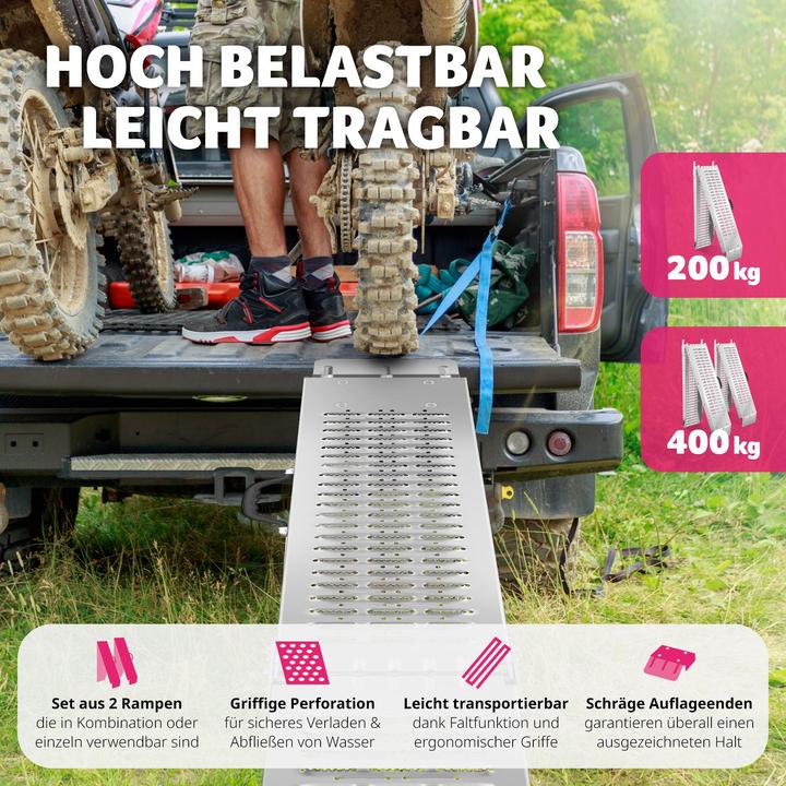 Produktbild tectake Auffahrrampen