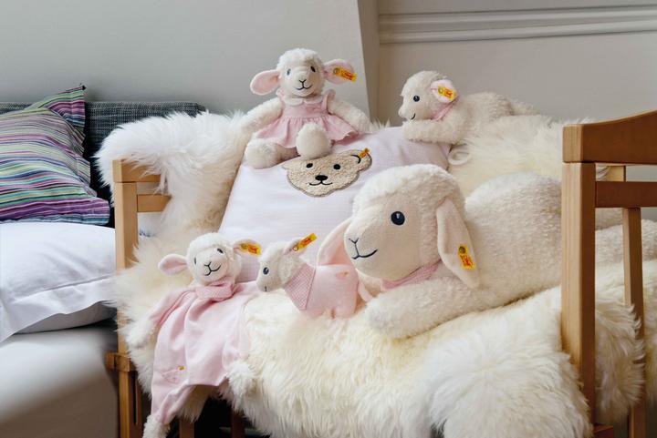 Produktbild Steiff Träum-süss-Lamm Schmusetuch rosa 30cm