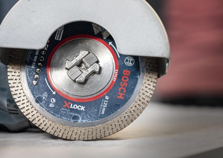 Actual product image Bosch Professional Zubehör Expert HardCeramic X-LOCK diamond cutting discs, 85x 22.23 x 1.6 x 7 mm