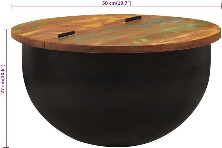 Image du produit vidaXL Couchtisch (50 x 27 cm)