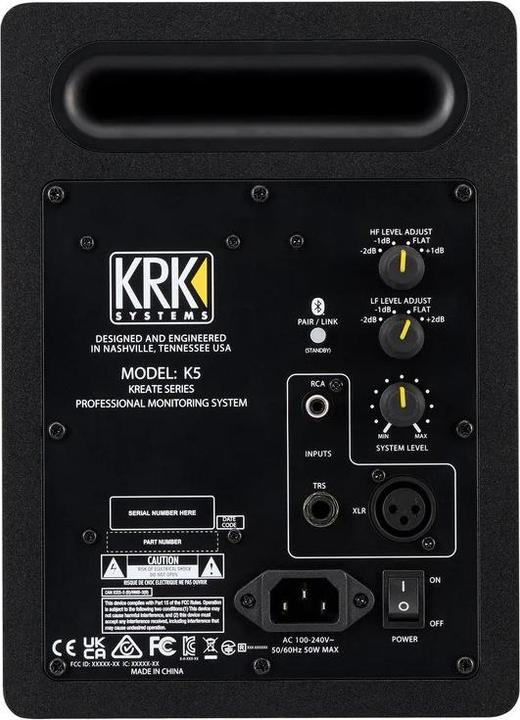 Image du produit KRK Créate 3 (Actif, Couples, 2x 65 W)