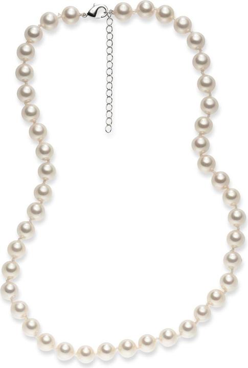 Image du produit Lulu & Jane Femme laiton zirconium perle de culture argent 43,0 cm chaîne de base + 5,0 cm extension - 29547 (Laiton, 43 - 48 cm)