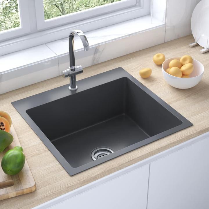 Actual product image vidaXL Küchenspüle (Fitted sink, 53 cm)
