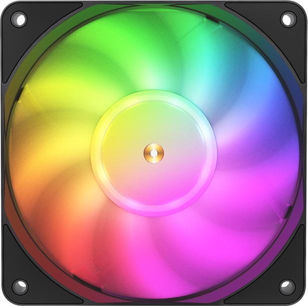 Produktbild Jonsbo HF1215 Slim PWM Lüfter, ARGB, 120mm (120 mm, 1x)