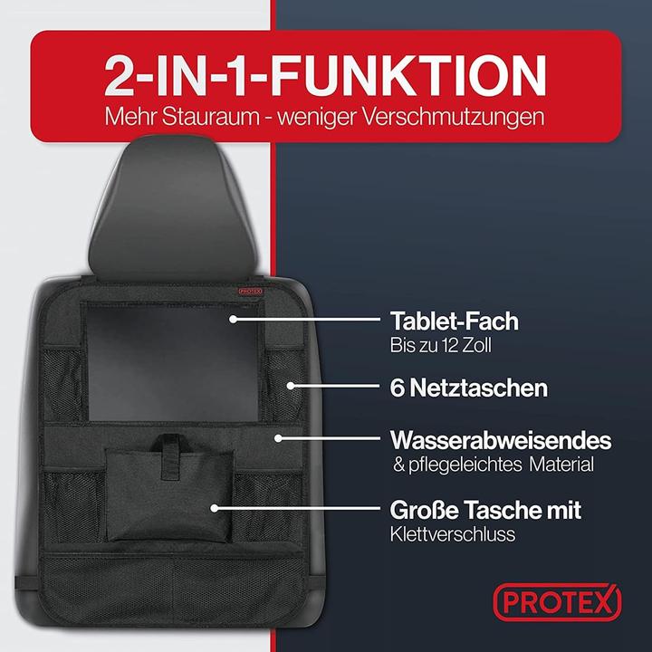 Produktbild Protex 2er Set Rücksitz-Organizer