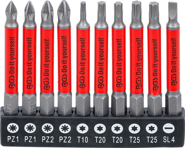 Immagine prodotto BGS Serie di inserti antiscivolo magnetici 70 mm 10 pz. (6,3 mm)