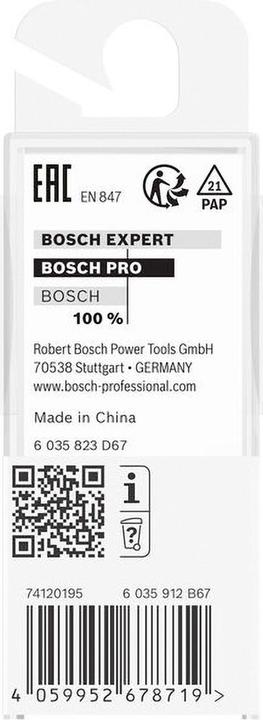 Produktbild Bosch Hausgeräte Bündigfräser PRO 6.35x20x8mm 2608629673