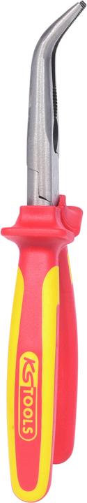Image du produit KS Tools Pince ERGOTORQUE VDE à bec plat, courbée, 210mm (205 mm)