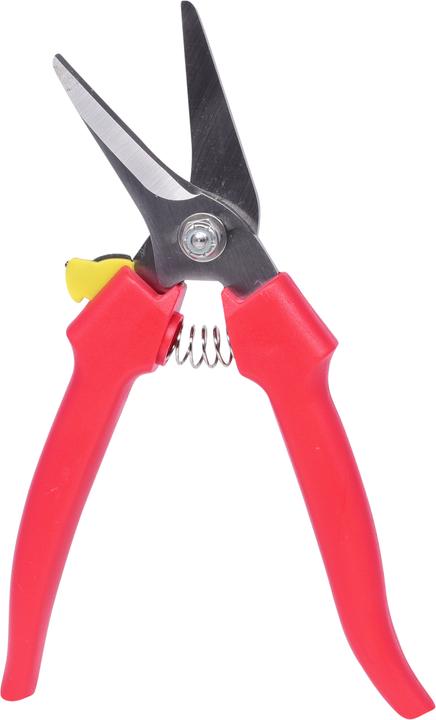 Actual product image KS Tools Universal scissors, angled, 185mm (18.50 cm)