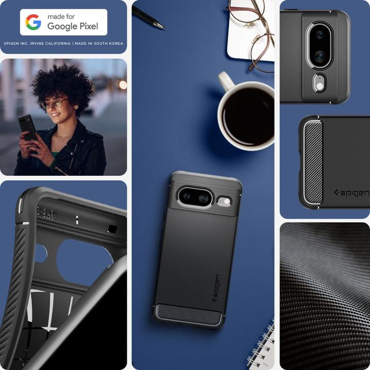 Actual product image Spigen Rugged Armor (Google Pixel 8)