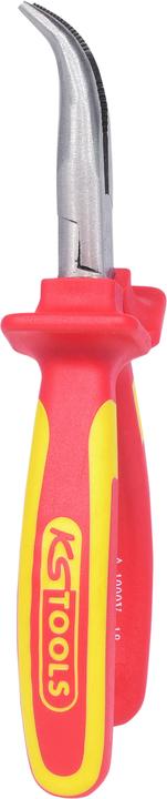 Image du produit KS Tools Pince ERGOTORQUE VDE à bec plat, courbée, 165mm (165 mm)