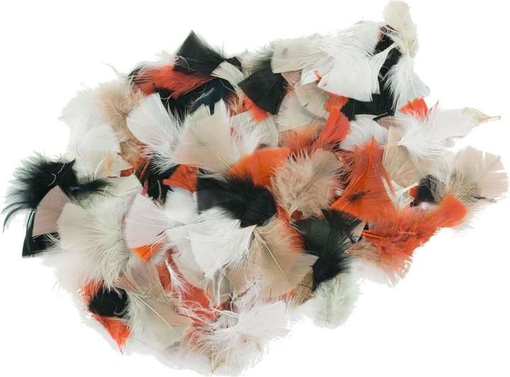 Actual product image Colourings - Natural feathers 85 gram, 750 pieces.