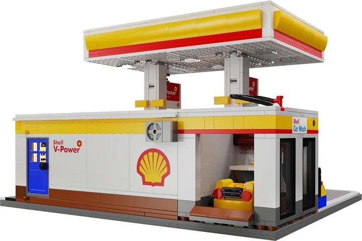 Image du produit Cada Shell Tankstelle mit Shop und Waschanlage Bricks
