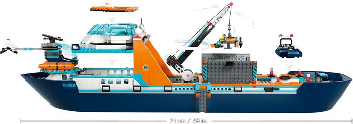 Image du produit LEGO Navire de recherche sur l'Arctique (60368, LEGO City)